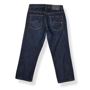 Rocawear Jeans Mens 36x30 (ACTUAL 36x29.5) Blue Original Fit Cotton Dark Wash